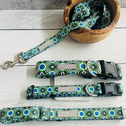 Lucky Love Dog - Adjustable Dog Collar with Easy Click Buckle for Large Ones, Durable, & Comfortable for Male & Female Dogs, Pet Collar for Puppies & Adult Dogs - Leo, Large