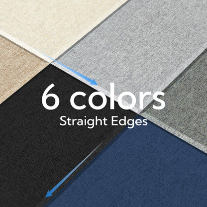 Olanglab Fiberglass Acoustic Wall Panels 4 Pack, 11.8'' x 23.6'' Sound Panels, Fabric Wrapped Sound Proof Panels for Walls (Navy)