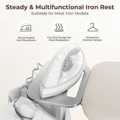 Yaheetech Foldable Ironing Board, Heavy Duty Iron Board
