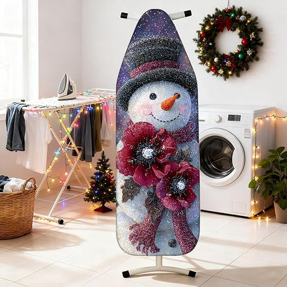 Nuxovilar Ironing Board Cover Winter Snowman