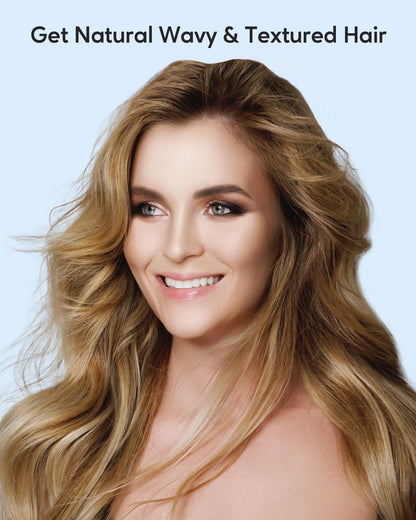 Wavytalk Thermal Brush, Blowout Express 1.5 Inch Negative Ion Thermal Round Brush Creates Blowout Look Makes Hair Shinier & Smoother, Dual Voltage, Easy to Use (Pink)