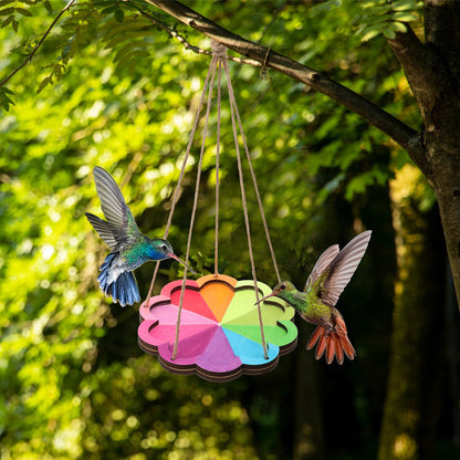 DoubleFill 48 Pcs Bird Feeder Craft Kits for Kids Ages 3-8 Make Your Own Bird Feeders DIY to Paint Craft for Spring Garden Outdoor Decoration Summer Activities Project