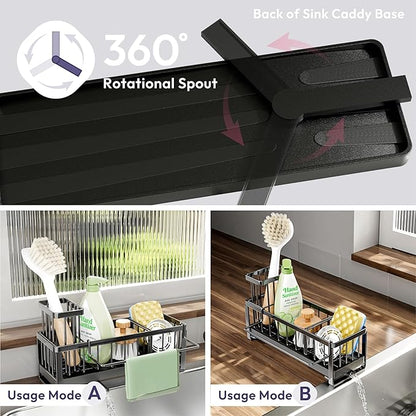 SWTYMIKI Sponge Holder for Kitchen Sink