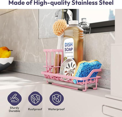 SWTYMIKI Sink Caddy Sponge Holder
