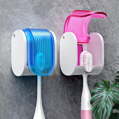 Toothbrush Holders for Bathrooms【Upgrade Single Slot Design】 Toothbrush Holder