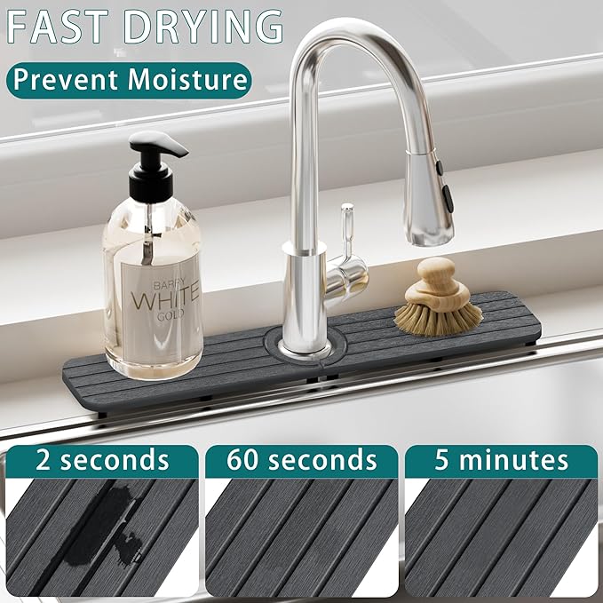 Faucet Mat for Kitchen Sink