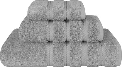 American Soft Linen Premium 3 Piece Towel Set, 1 Bath Towel 1 Hand Towel 1