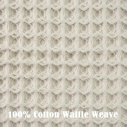 Jacquotha Waffle Hand Towels 5-Piece – Cotton, Quick Dry, Lint Free, 13” x 29”