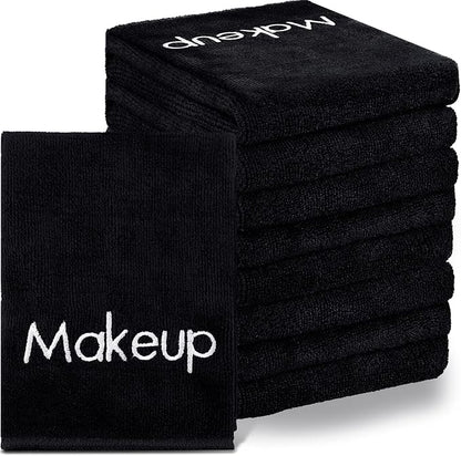 Shimeyao 20 Pack Makeup Towels Black Makeup Washcloths