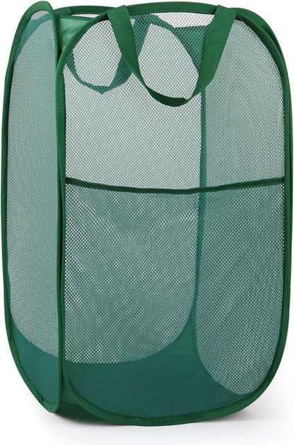 Durable Collapsible Laundry Baskets, Tear-resistant Pop Up Hamper