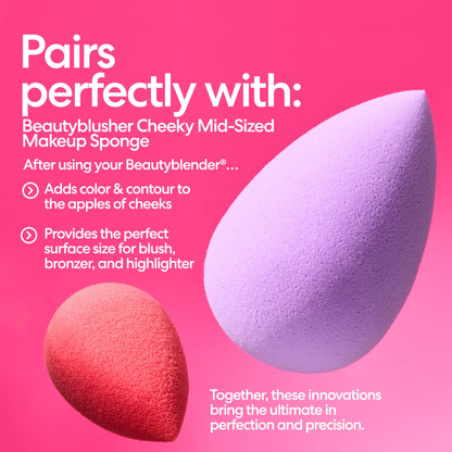 Beautyblender® | Bubble Blender Makeup Sponge | Blend Liquid Foundations, Powders and Creams | Streak Free Application | Vegan, Cruelty Free | Made in USA
