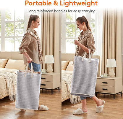 Lifewit 1 Pack Laundry Hamper Large Collapsible Laundry Baskets, Freestanding