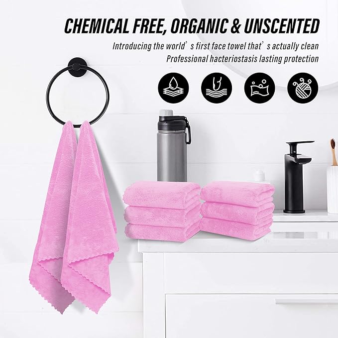 MOONQUEEN 6 Pack Premium Hand Towels
