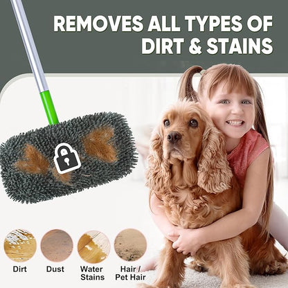 6-Pack Reusable Microfiber Mop Pads Compatible