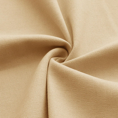 HAPACE Canvas Fabric by The Yard, Thick Premium Canvas Fabric, 350GSM, Suitable for Painting, Sewing, Bags,Crafts, Embroidery, Handmade Home Decor (Khaki, 1 Yard)