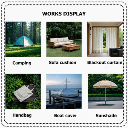 K-Musculo 600D Fabric by The Yard, 58" W 600D Upholstery Polyester Material, Indoor Outdoor Water Resistant Fabric for Chair Cushion Furniture Cover Sewing DIY Cloth, 3 Yard Navy Blue