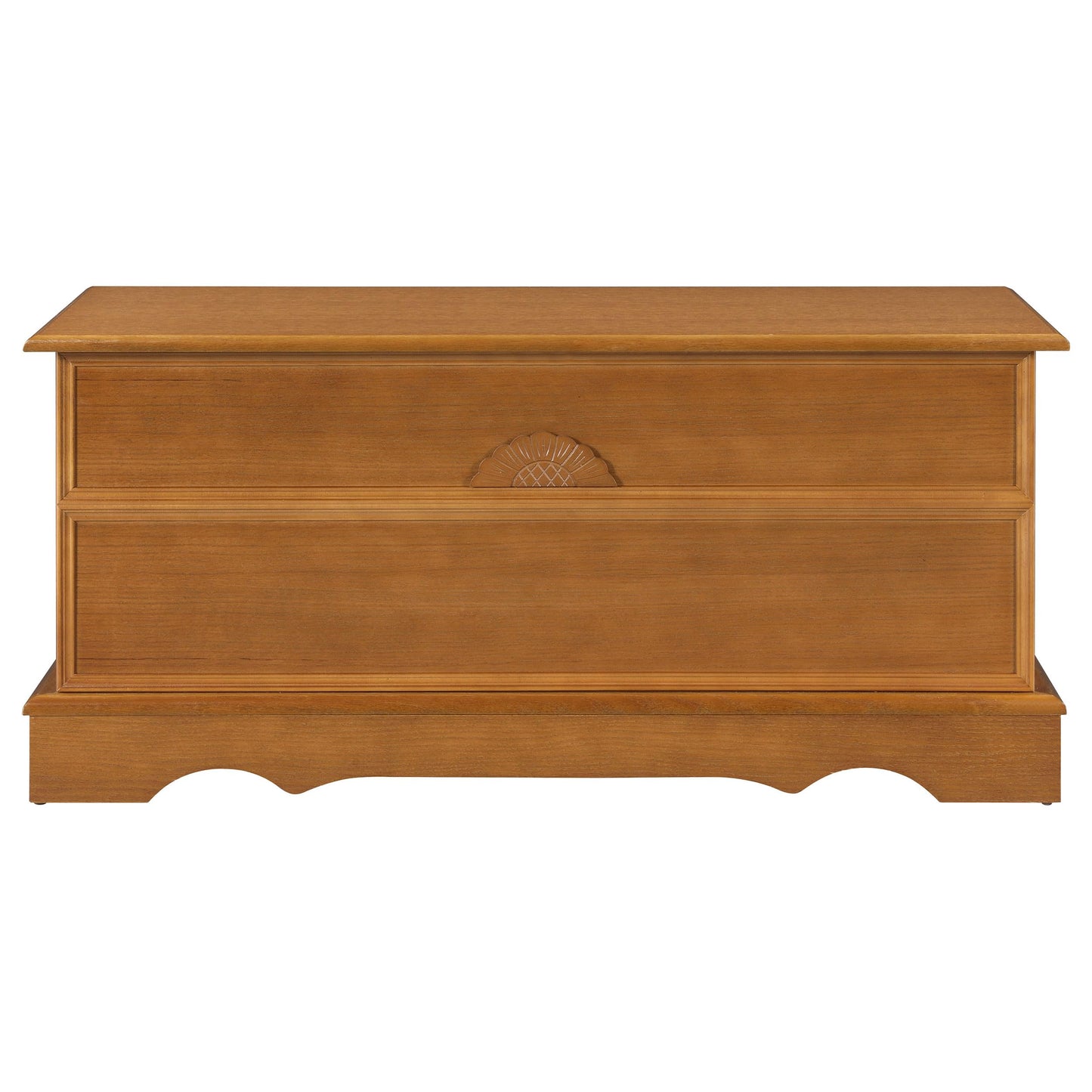 Coaster Home Furnishings - Paula - Wood - Cedar Chest with Storage Trunk, Rectangular Shape and Traditional Style - Bedroom - 40-Inch - Honey - 4695