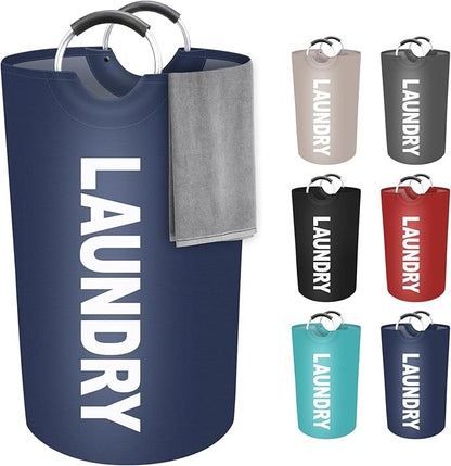 StorageRight 90L Large Laundry Basket, Laundry Hamper, Dirty Clothes Hamper