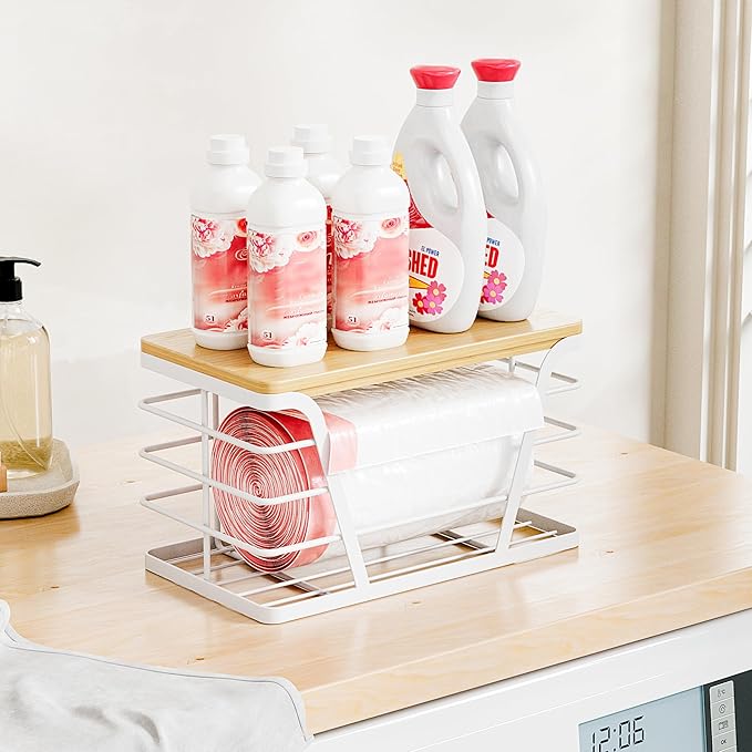 Small Grocery Bag Holder, Trash Bag Dispenser