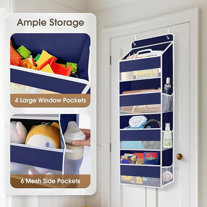 1 Pack Over The Door Organizer, Hanging Storage Organizer