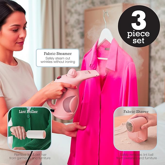 Inspired Living Fabric Care Kit – 3-Piece Garment Care Set