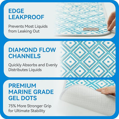 Washable Pee Pads for Dogs , 2 Pack Ultra-Absorbent Reusable Puppy Pads with Waterproof & Non-Slip Backing, Leak-Proof Protection for Dog Training , Crates , Whelping & Playpens ( 36"x41" )