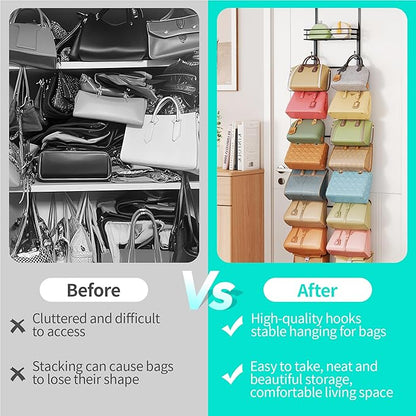 HapiRm Over The Door Purse Organizer