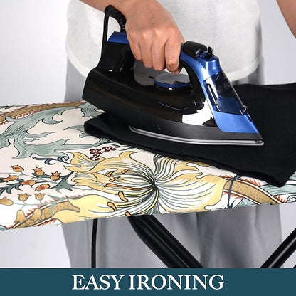 Standard Size Ironing Board Cover and Pad, Full Size Scorch Resistant Padding