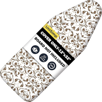 Small Ironing Board Cover and Pad 12"x32" Small Iron Board Cover