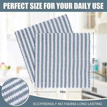 Homaxy 18 Pack Kitchen Dish Cloths, Ultra Soft and Absorbent Dish Towels