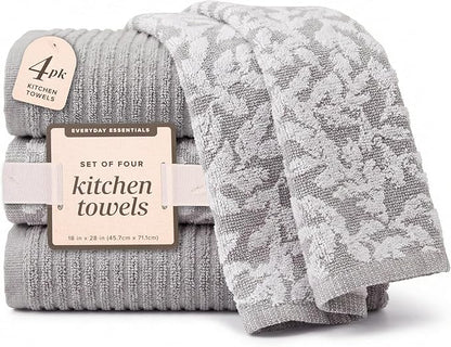 MosJos Kitchen Towels, Cotton Hand Towels, 18 x 28 Kitchen Linens