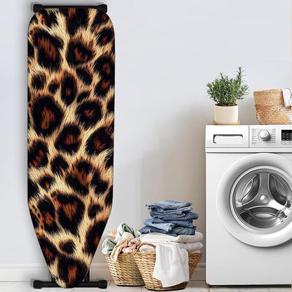 Nuxovilar Realistic Leopard Print Pattern Ironing Board Cover, 15×54 inch