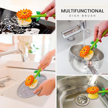 Vigar Flower Power Dish Brush