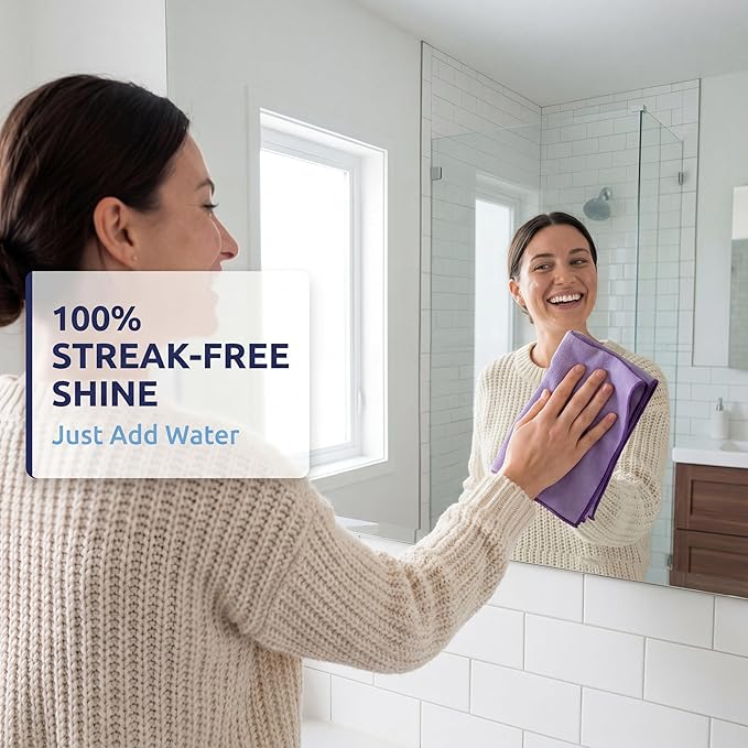 Pure-Sky Microfusion Window Thickened Magic Cleaning Cloth