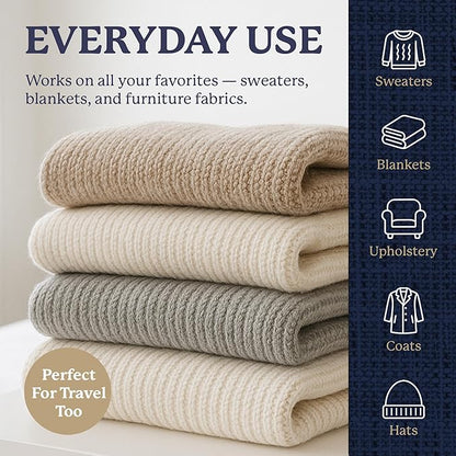 Farberware Fabric Shaver & Lint Remover Set – Battery Operated Sweater Shaver