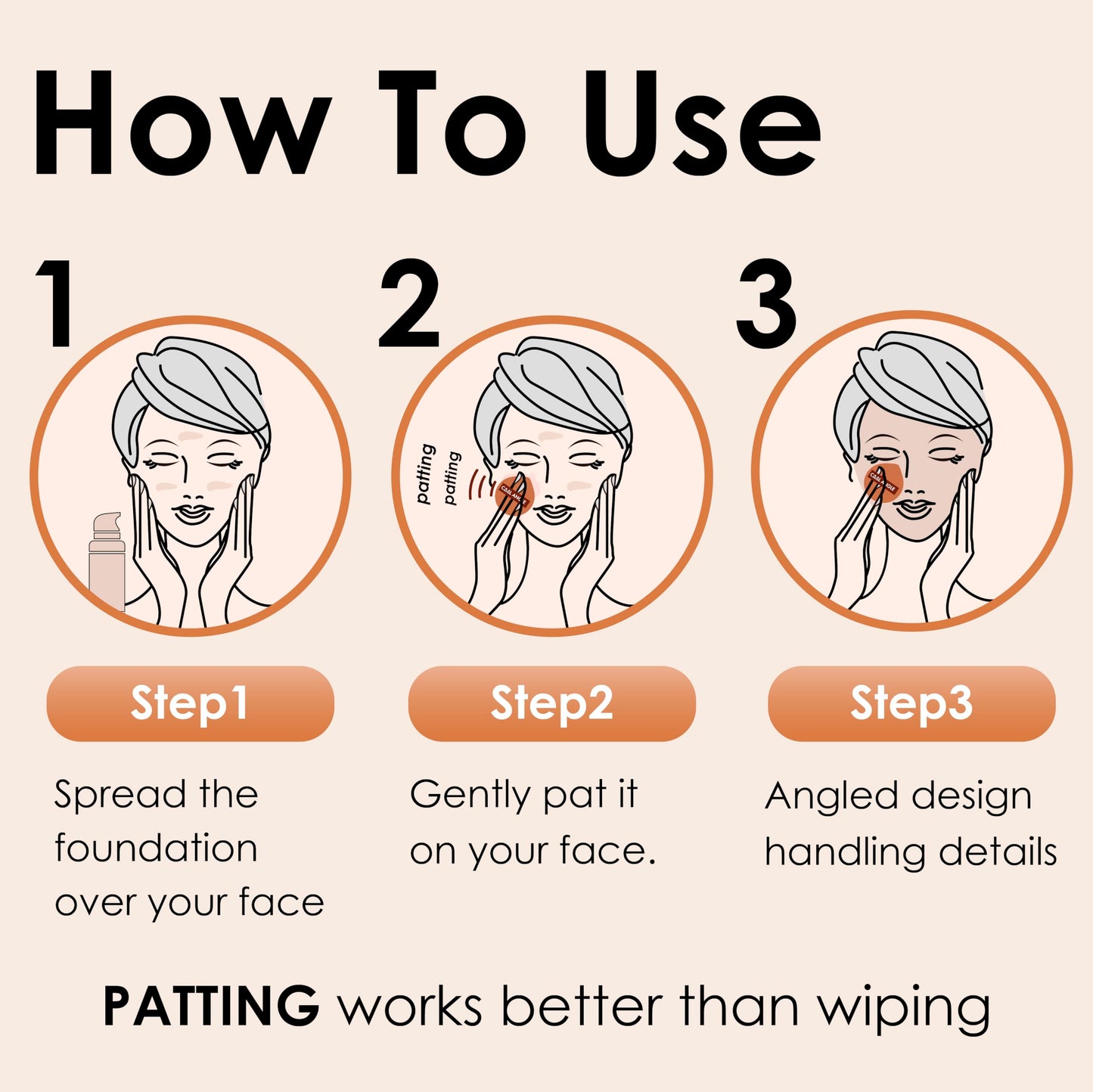 5Pcs Makeup Sponge For Foundation Concealer And Powder, Latex Free Blender Sponge For Natural And Easy Makeup Soft Long-lasting And Beginner-friendly, Green, Medium