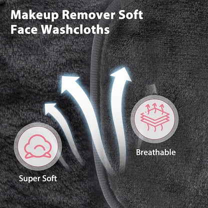Makeup Remover Cloth, Makeup Remover Pads Microfiber Face Washcloth