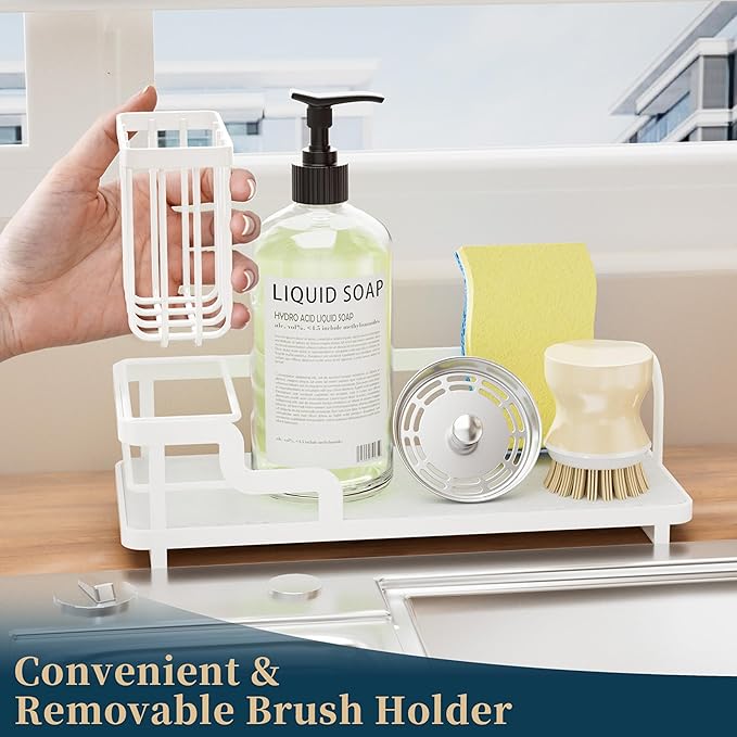Consumest Sponge Holder for Kitchen Sink