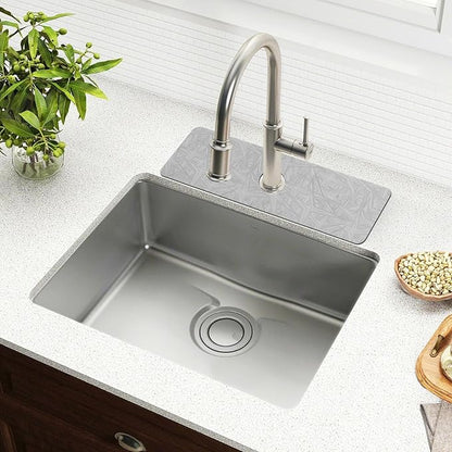 Kitchen Sink Splash Guard 2 PCS 30 Inch Sink Faucet Mat Splash Guard