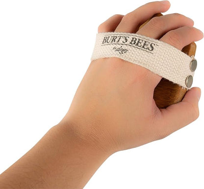 Burt's Bees for Pets Palm Brush with Hemp Bristles for Large Dogs, Ergonomic Handle Reduces Wrist Stress, Removes Dirt and Debris, Ideal for Daily Grooming, Made of Bamboo & Recycled Materials - 24 Pk