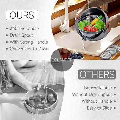 4-1 Colander with Bowl Set