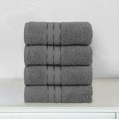 Elegant Comfort Three Line Popcorn Towel Set