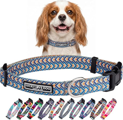 Lucky Love Dog Collars, Comfortable, Soft, Cute Dog Collar for SmallDogs, Murphy, Small