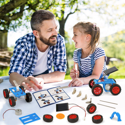 Bulk STEM Solar Robot Kits, STEM Building Toys for 8 9 10 12 13 Year Old Boys Girls Crafts, Robotics Science Kits for Kids 8-12 8-10 12-14, Classroom School Gifts Engineering Coding Motor Car Projects