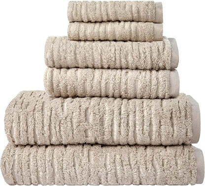 SKL Home CloudSoft Cotton Luxury 4-Piece Washcloth Set