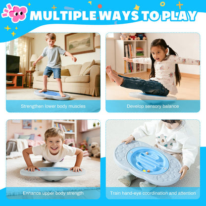 Maze Balance Board for Kids Toddlers Wobble Board for Core Balance Training