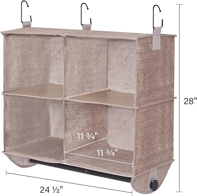 StorageWorks Hanging Closet Organizer