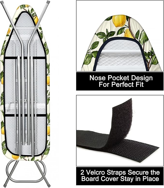 Quick Install Ironing Board Cover 17" x 55" Ironing Board Cover