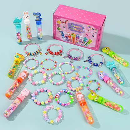 Ulema 24Pack Party Favors Birthday Return Gifts Goodie Bags Charm Bracelet Jewelry Making Kit Valentine's Day Gifts Friendship Bracelet Kit Classroom Rewards