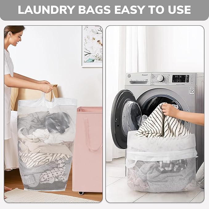 Goodpick Pink Laundry Basket